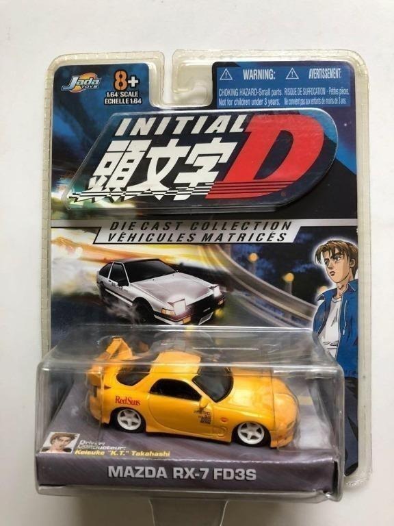 BNIB Initial D Mazda RX-7 FD3S, Hobbies & Toys, Toys & Games on Carousell