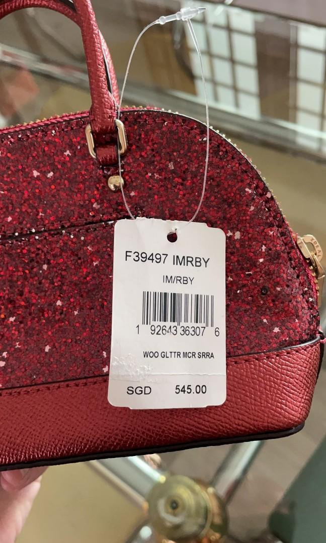 Coach Wizard of oz Glitter Micro Mini Sierra Satchel