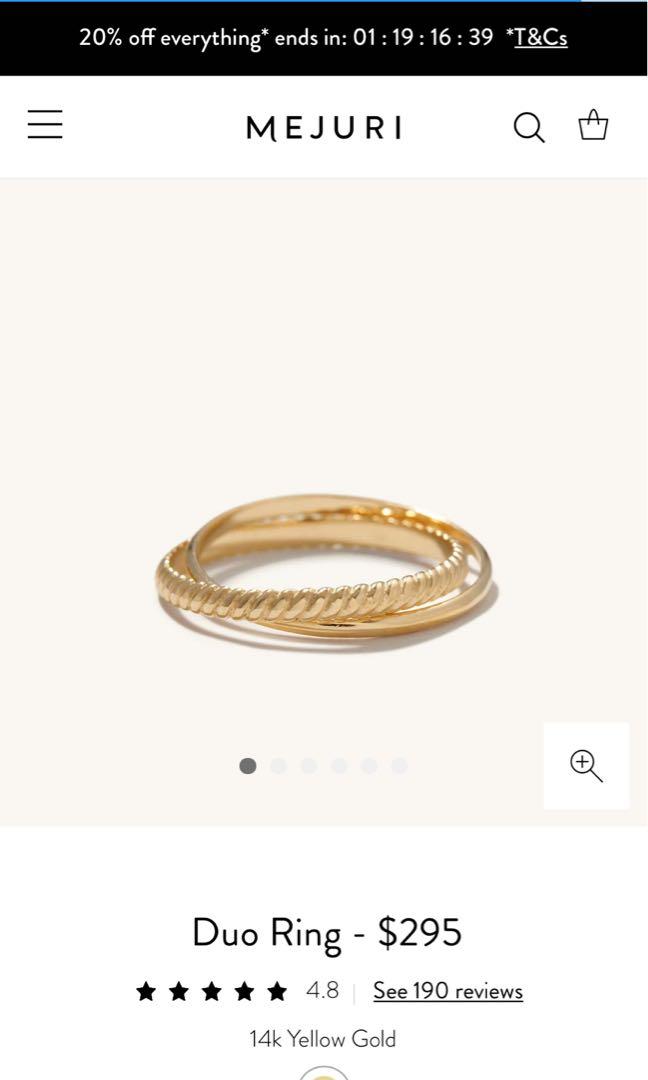 Mejuri hotsell hue ring