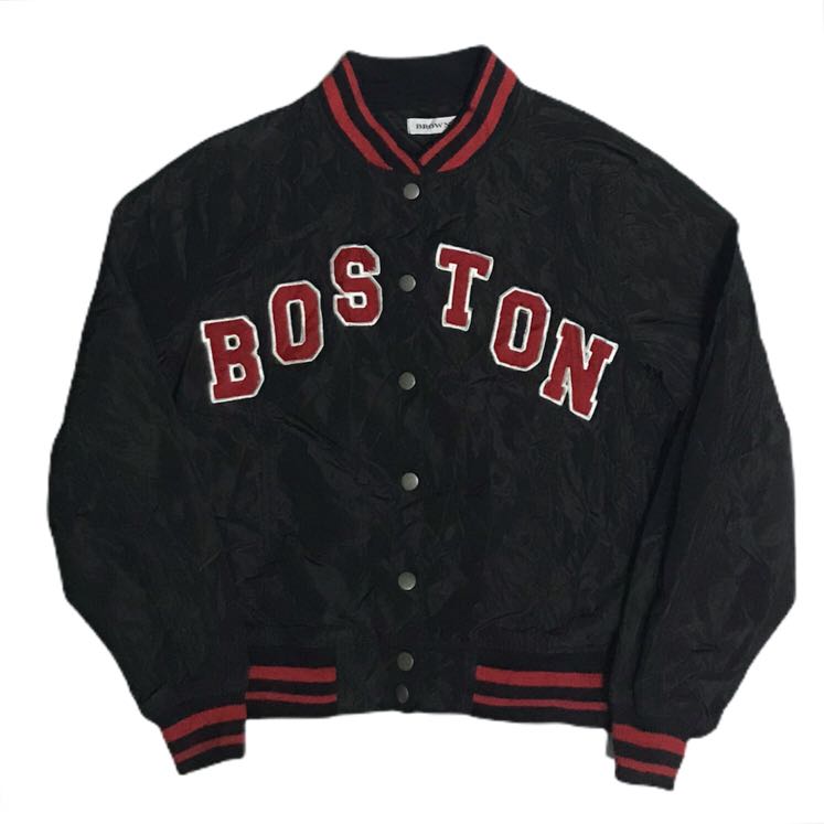 Boston varsity jacket, Men's Fashion, Coats, Jackets and Outerwear on ...