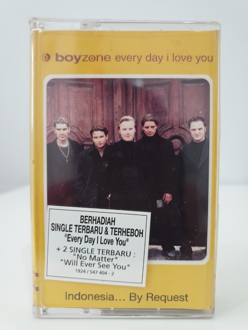 Boyzone Every Day I Love You Original Kaset Pita Musik Media Cd Dvd Lainnya Di Carousell