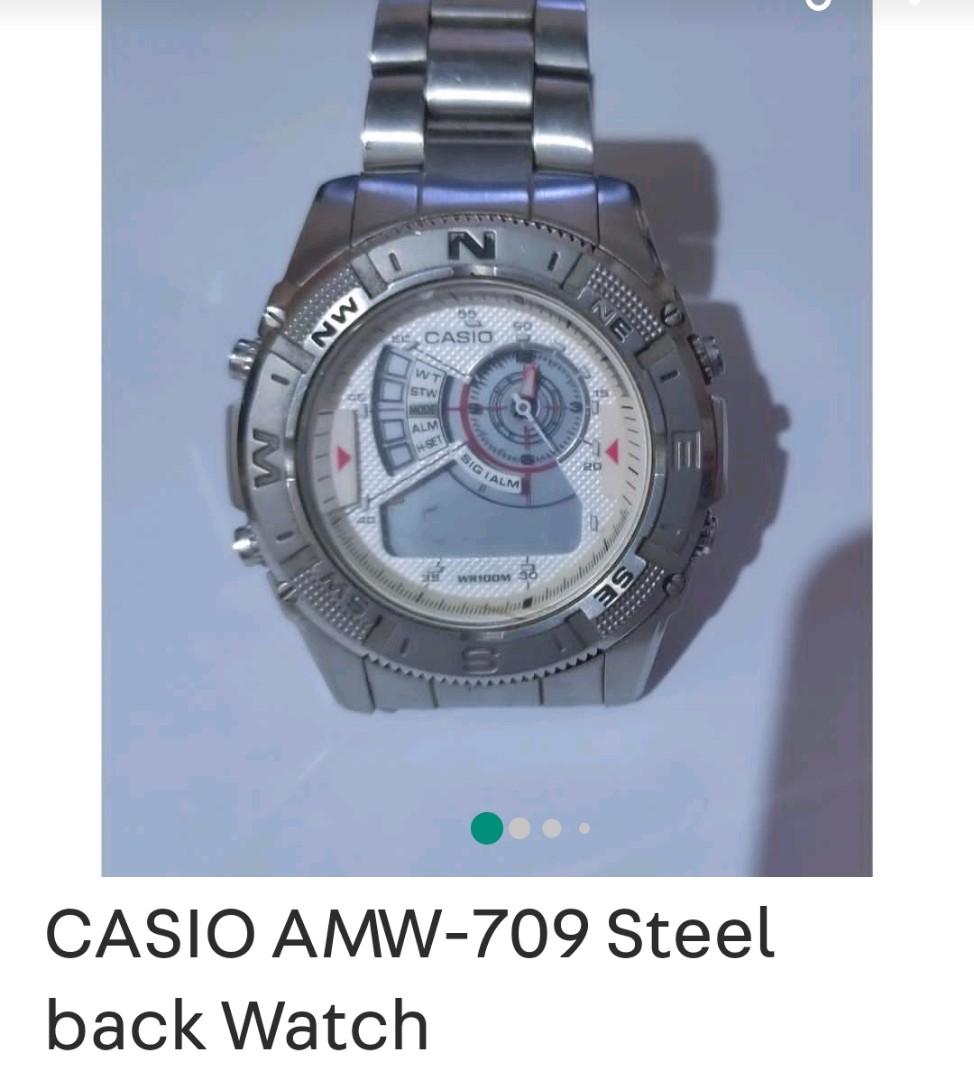 Jual Jam CASIO AMW 709 Quartz ORIGINAL di Lapak Jam Bagoes Andi | Bukalapak