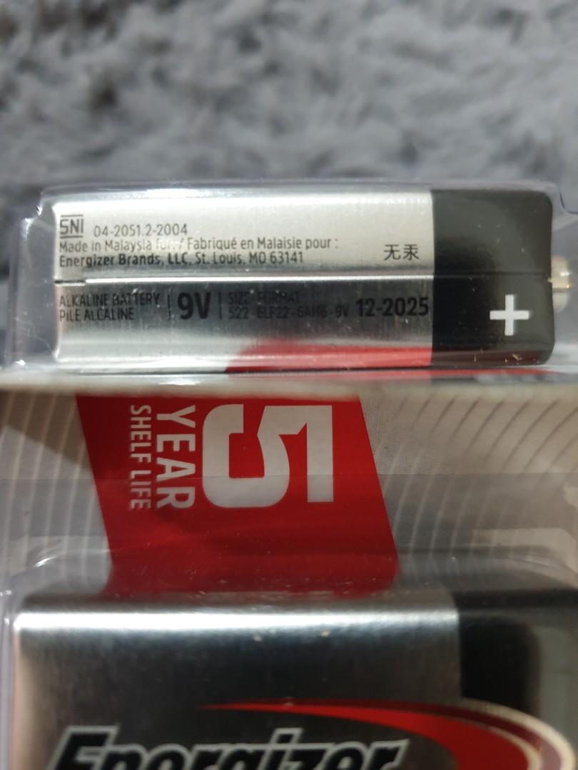 [Buy 5 Foc 1] Energizer MAX 9V/9V1/9V2 Battery, Photography