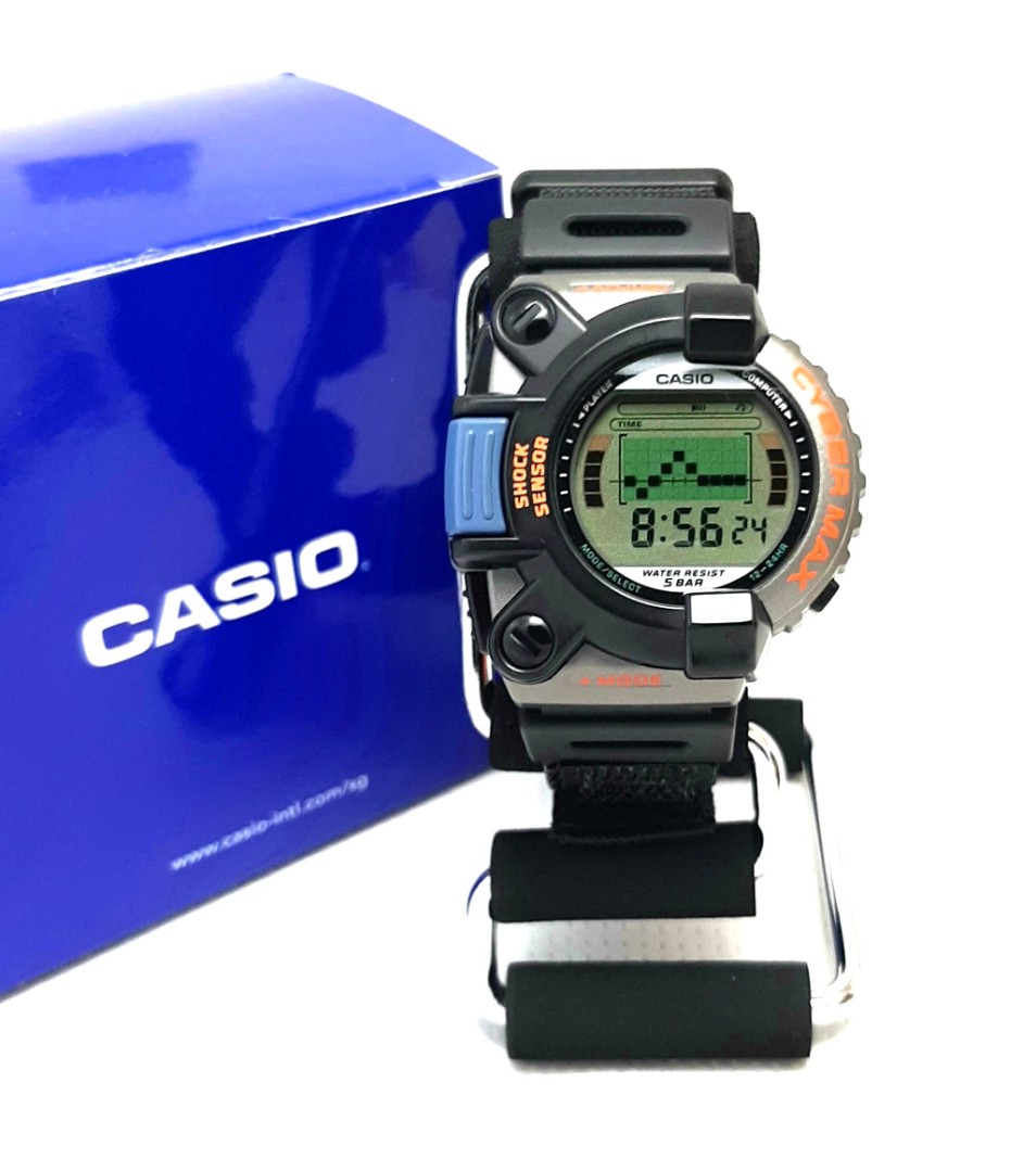 Sold” Casio Cyber Max JG300 Boxing Punches Power Strength Retro G