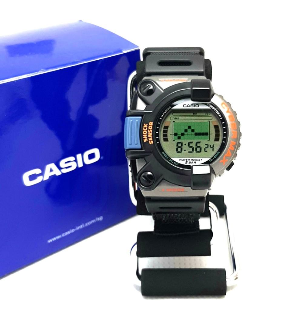 レア Vintage Casio JG-320 x SUBARU 腕時計デジタル - 時計