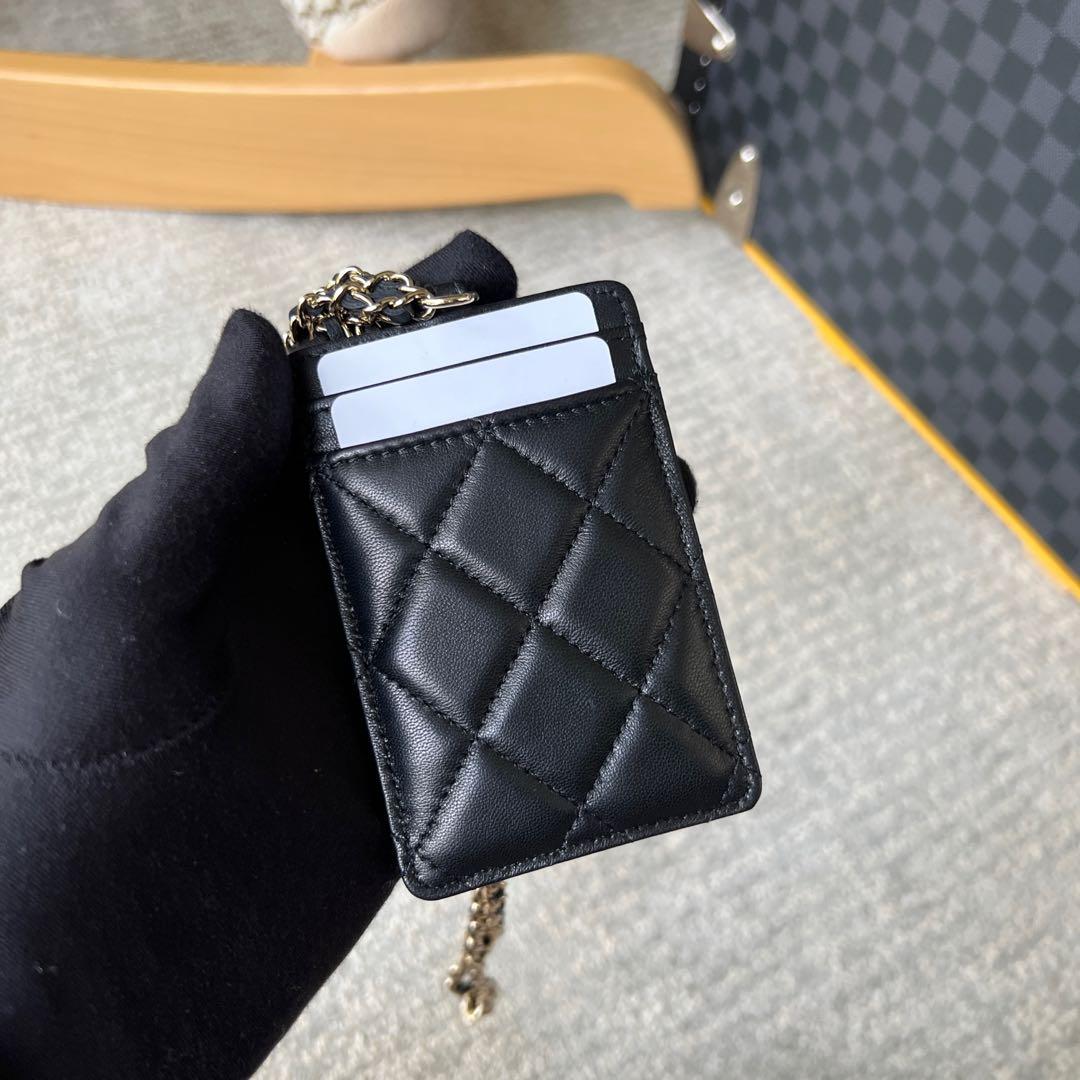 Chanel CC ID Card Holder Wallet