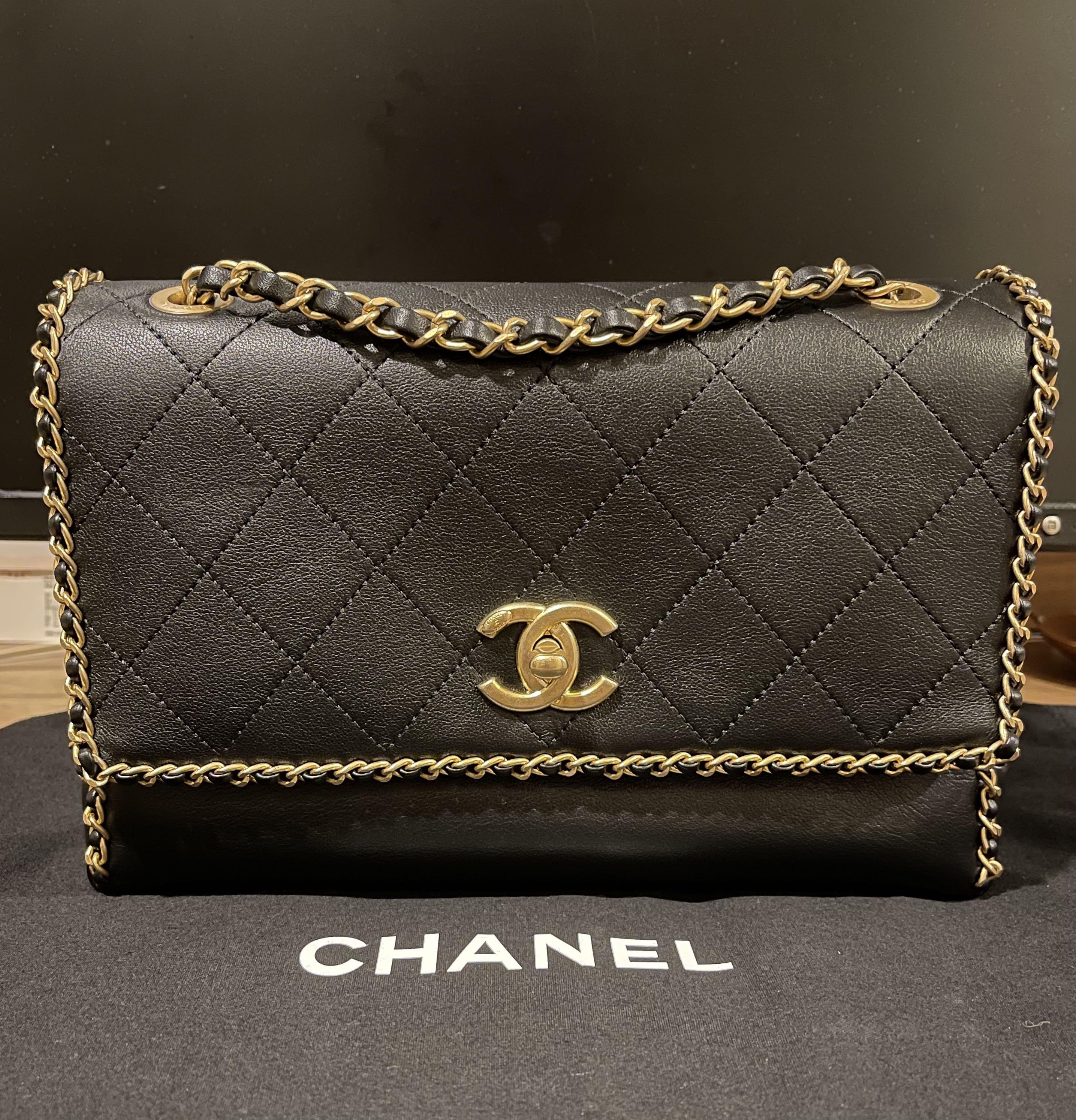 chanel paper bags