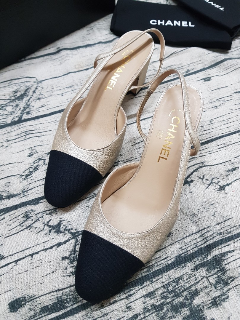 Chanel slingback price 219 sales