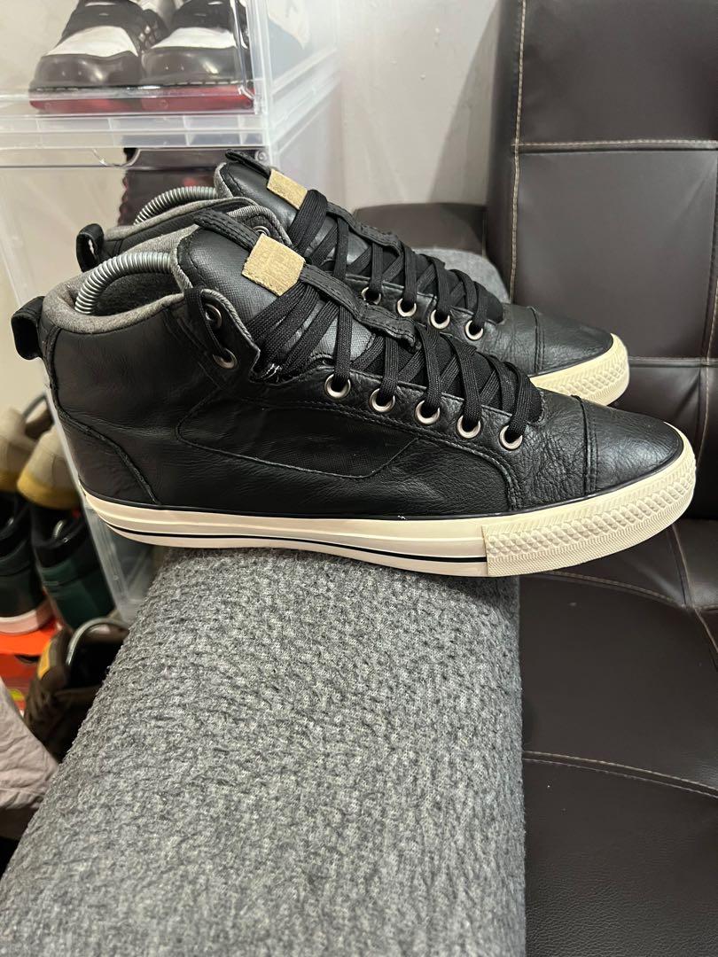 Converse Chuck Taylor All Star Asylum Leather Black 11UK Men s