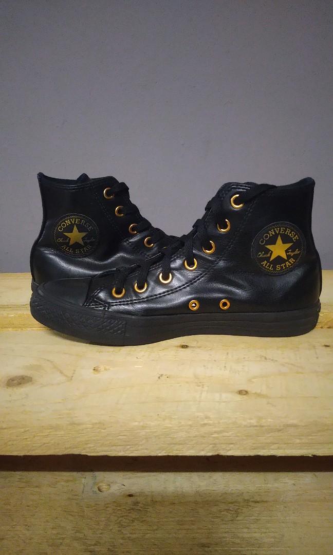 Converse sales gold eyelets
