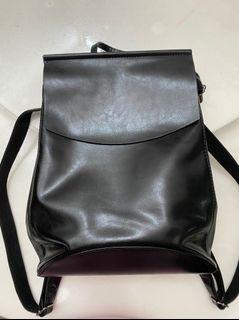Convertible backpack multiway PU leather