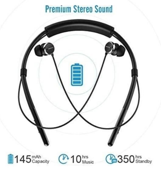 Cowin Brand New Sealed Cowin HE6 Wireless Bluetooth Earphones Cowin HE6 Wireless Neckband Earphones Cowin Wireless Bluetooth Headphones Cowin Wireless