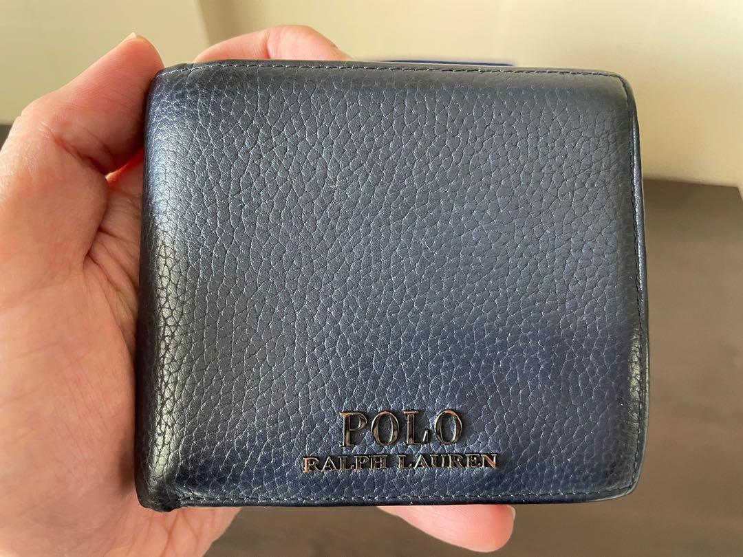Dark Blue Polo Ralph Lauren Wallet, Men's Fashion, Watches & Accessories,  Wallets & Card Holders on Carousell