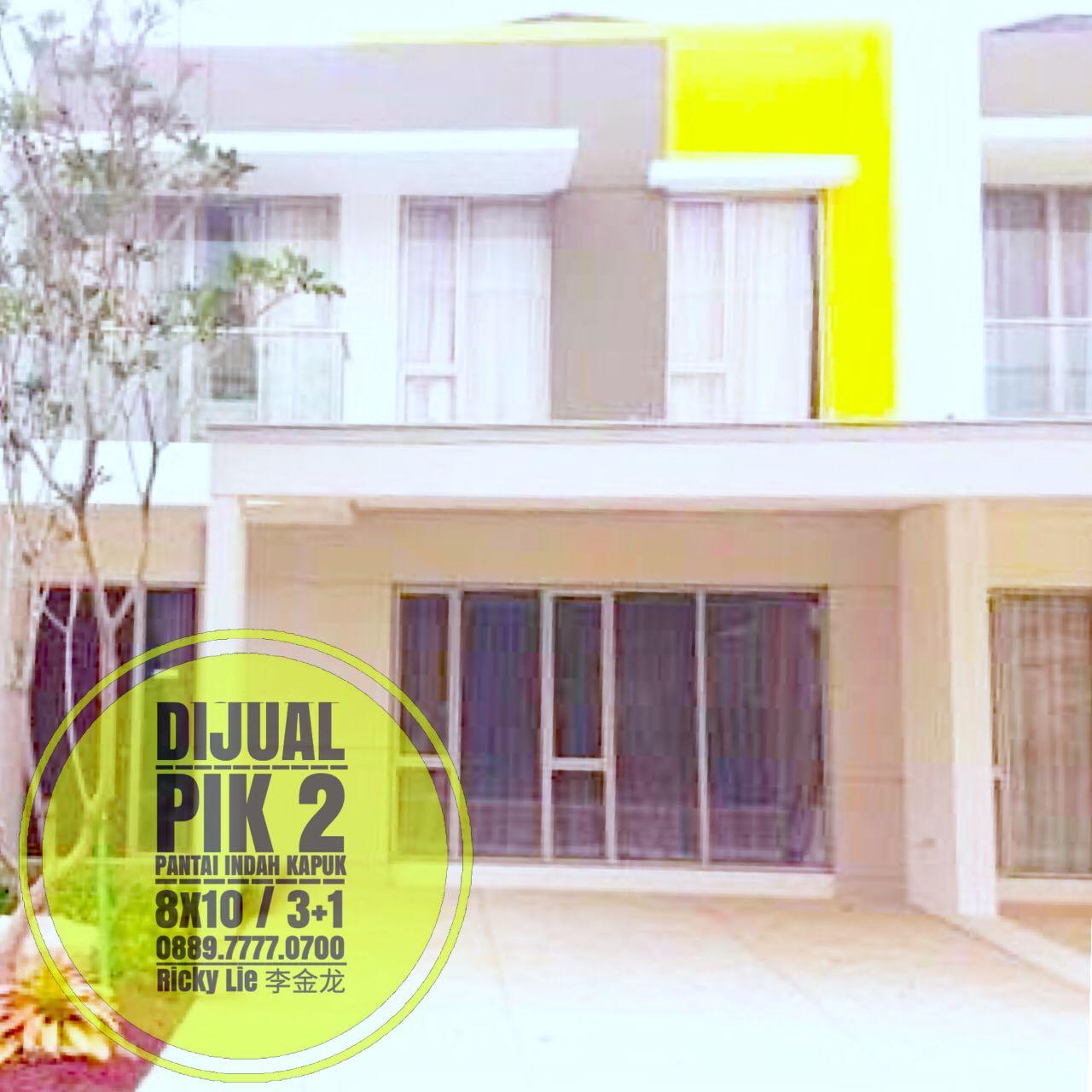Dijual Rumah Baru 8x10 PIK 2 Tahap 1 Pantai Indah Kapuk