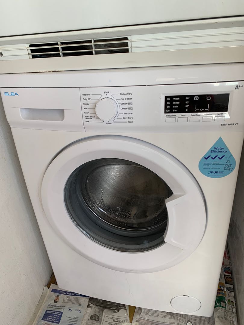 ELBA Washing Machine, TV & Home Appliances, Washing Machines and Dryers