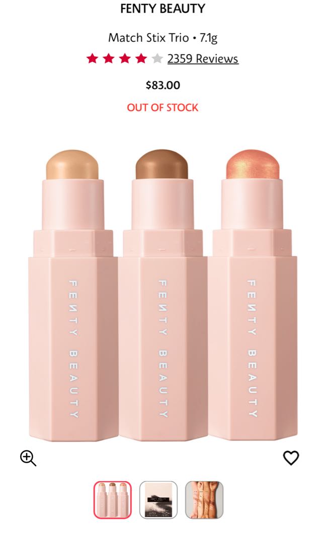 Fenty stix trio discount