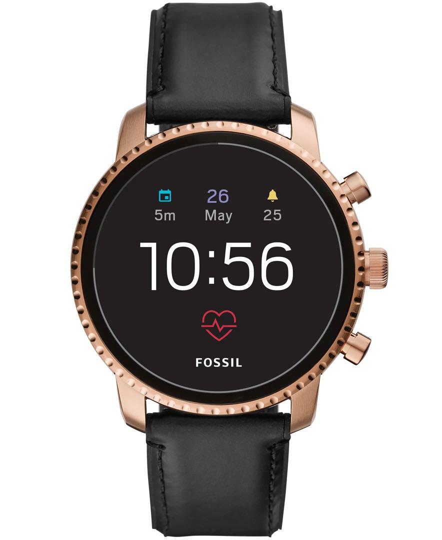 Gen 4 fossil deals smartwatch explorist hr