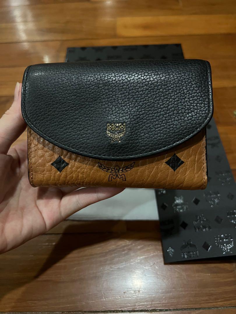 FULL SET MCM Trifold Wallet Women s Fashion Bags Wallets Wallets Card Holders on Carousell