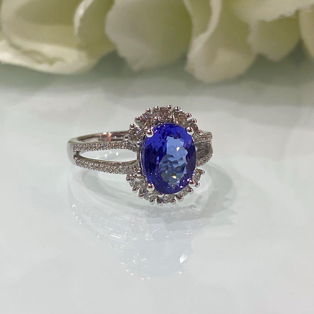 SOLD Genuine tanzanite ring dainty Women s Fashion Jewelry