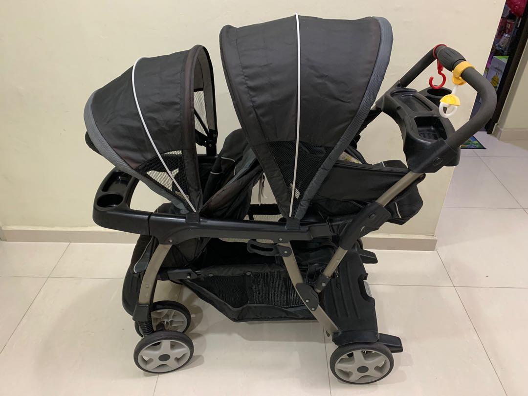 Graco double stroller 12 riding options clearance