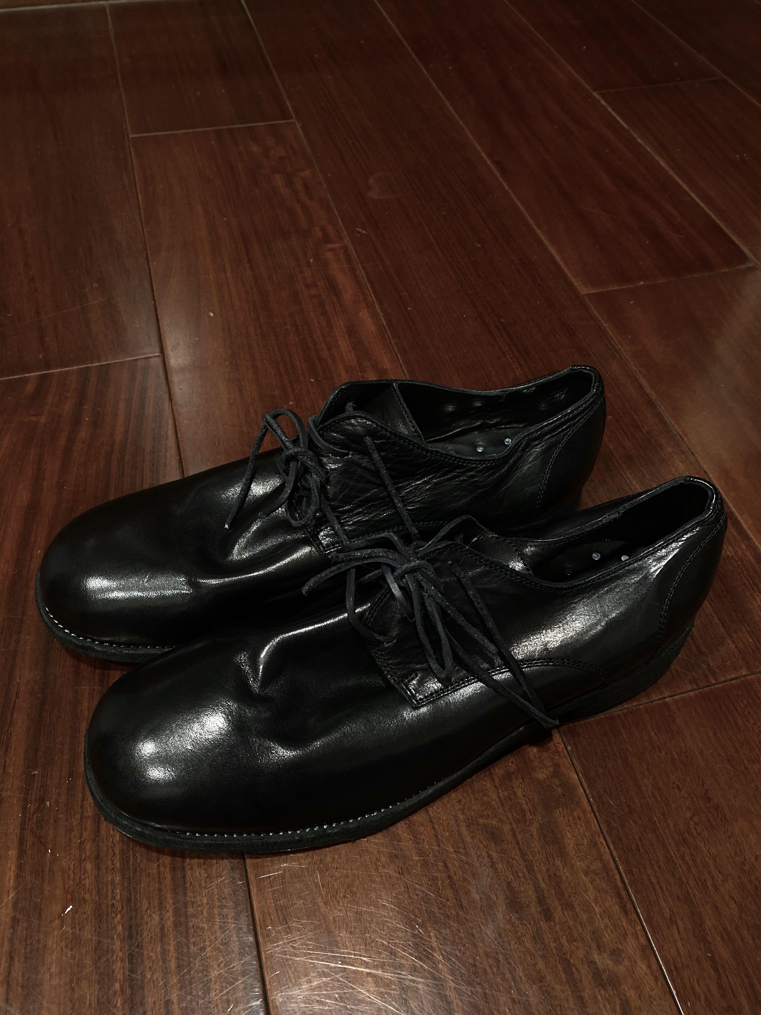 已售出）Guidi 手工鞣製先鋒品牌皮鞋yohji Yamamoto cdg professor e