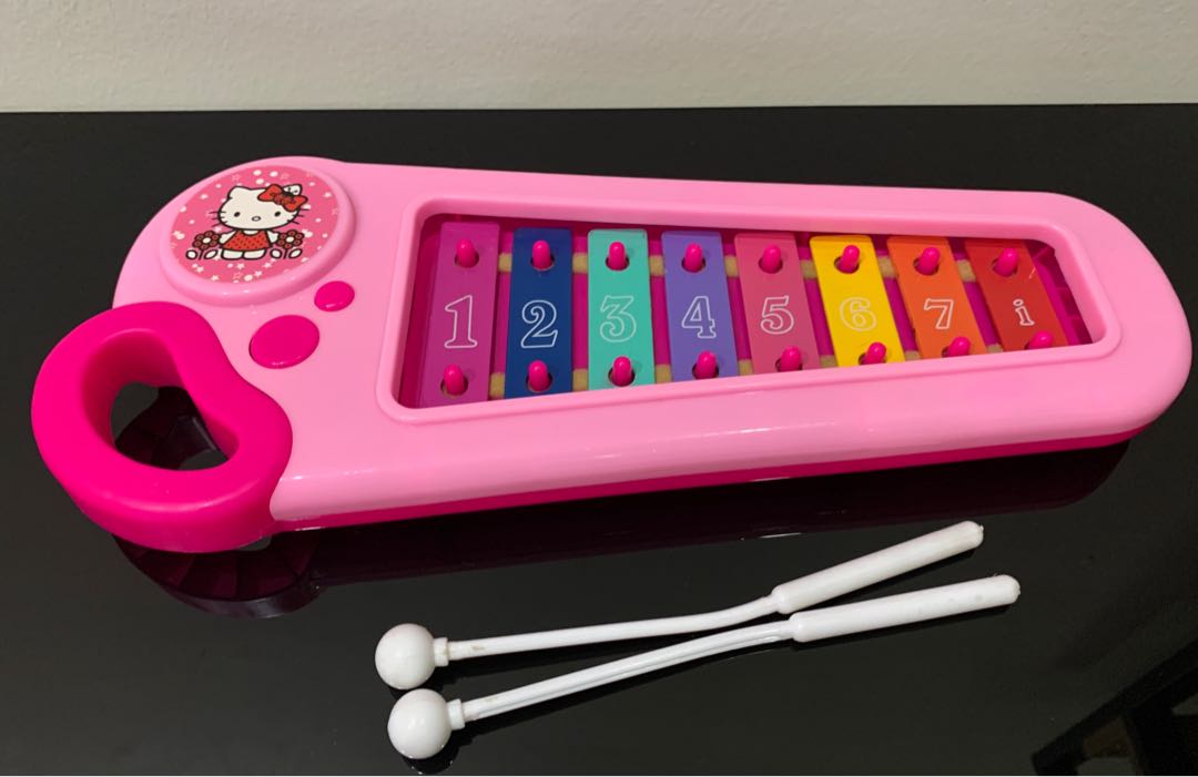 To Bless Hello Kitty Xylophone, Babies & Kids, Infant Playtime on