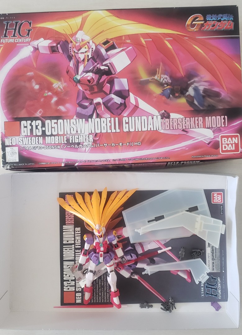 已砌HG 高達模型貴族高達狂暴形態g Gundam noble Gundam berserker