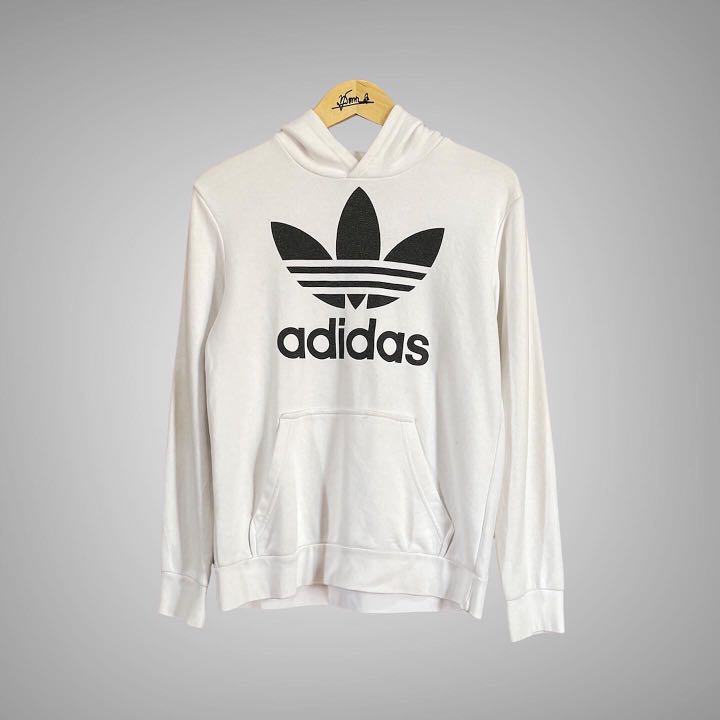 Adidas three store foil hoodie