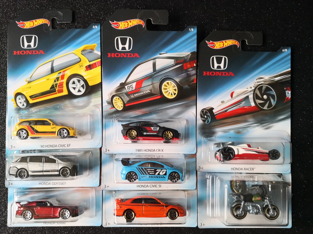 Honda hot hot sale wheels set