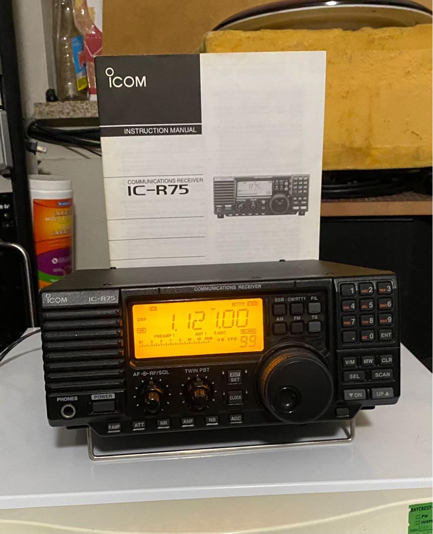 別注商品アイコム　IC-R75　超美品 受信機