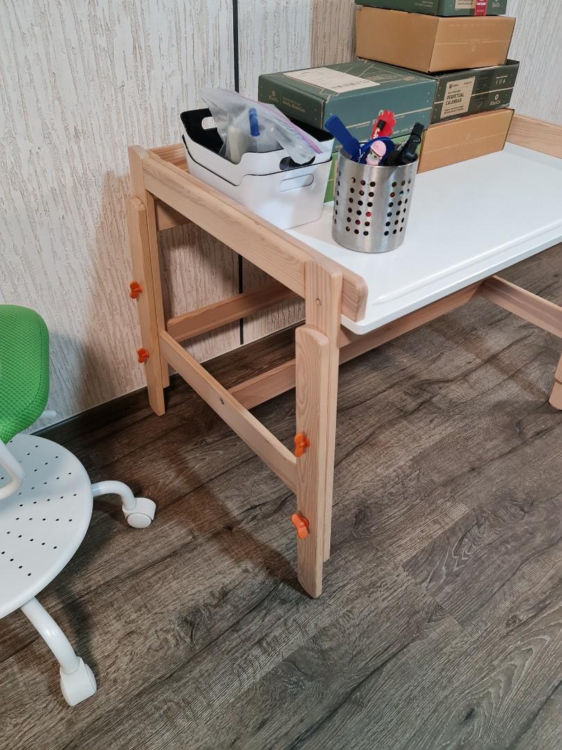 IKEA kids study table n chair Furniture Home Living Furniture Tables Sets on Carousell