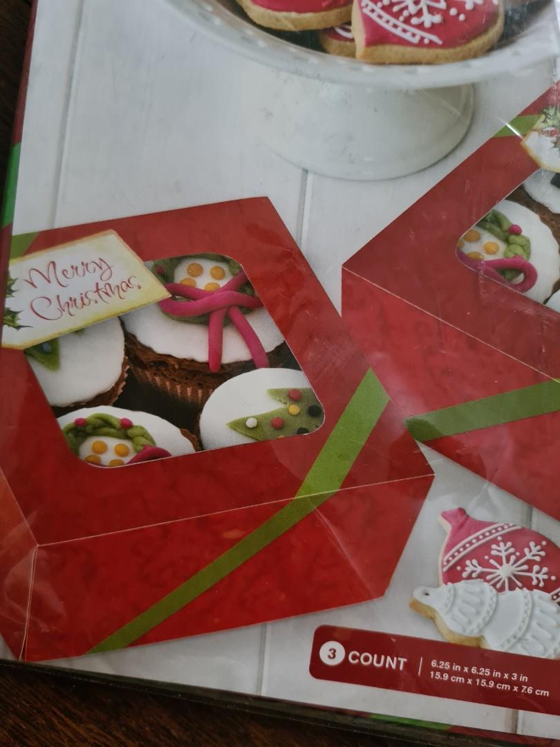 Imported Cupcake Boxes (Category: Storage Boxes & Baskets) located in Manila. Submitted by martinascorner (Listing ID 1128340553, Image 3). Description: 95 each pack, 3 count (6.25inx6.25inx3in) Imported Quality Take all for 250 ❗ All Sales are Final 🔸️Please do not make an offer if you are not yet sure. 48hrs reservation only. ▶️ Mode of Payment: Bdo, Bpi, GCash ▪︎ Shipping starts at 50 -85 within Metro Manila via Champ Courier. ▪︎ Lalamove/Gra