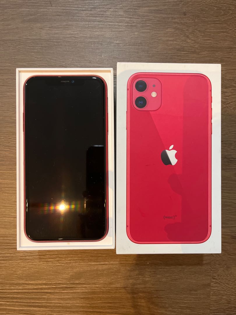 Iphone 11 Red 256gb Mobile Phones Gadgets Mobile Phones Iphone Iphone 11 Series On Carousell