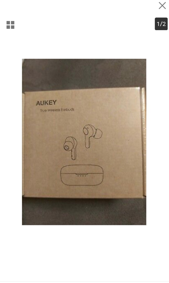 AUKEY Wireless Earbuds Earphones Bluetooth 5.0 IPX5 Water Resistance EP-T25  UK
