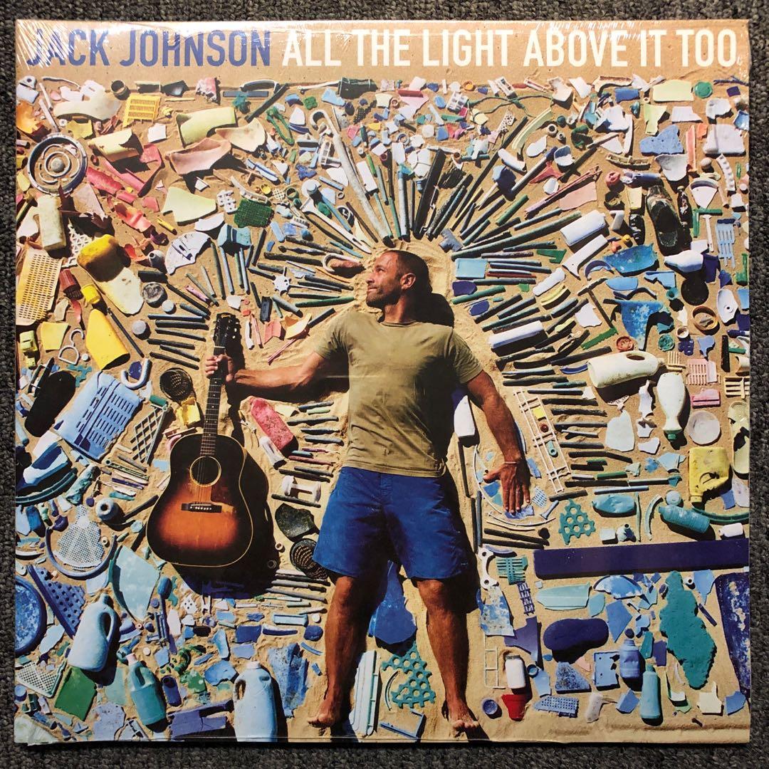 Jack Johnson All The Light Above It Too LP, Hobbies & Toys, Music - All The Light Above It Too Vinyl