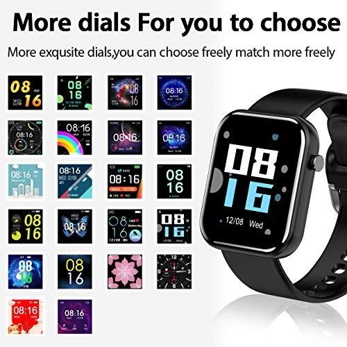 Janker Smart Watch fitness Tracker Touch Screen Smartwatch for iphone Android Waterproof Wearables Smart Wearables Smart Watches With HR Mobile Phones Gadgets Wearables Smart Watches on Carousell