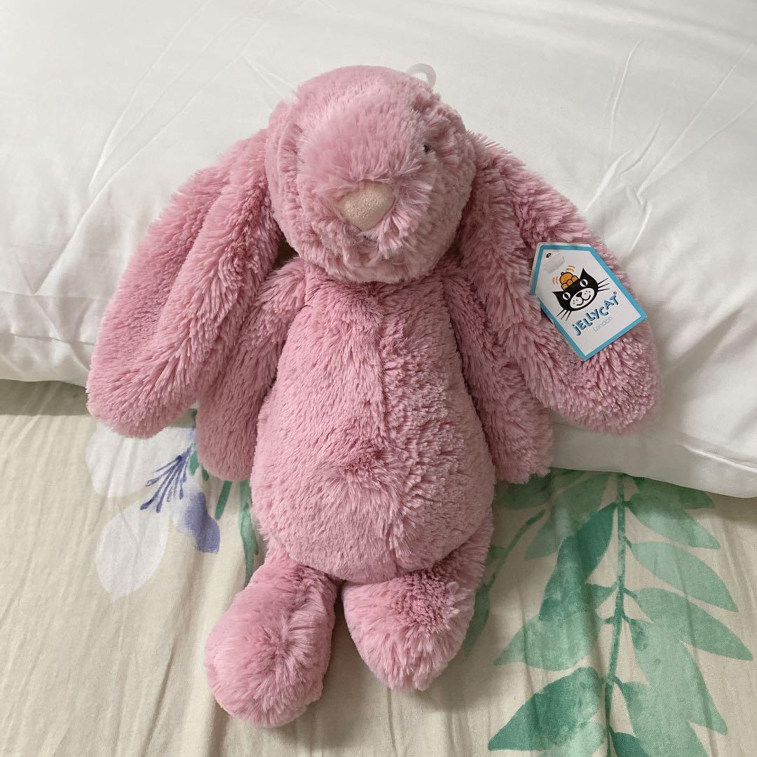 Jellycat Bashful Tulip Pink Bunny Hobbies Toys Toys Games on