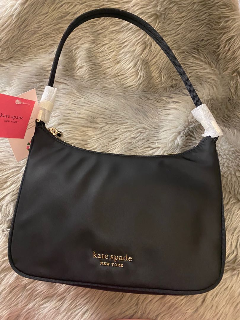 Kate Spade The Little Better Sam Black Nylon Shoulder Bag. Made in The  Philippines. No inclusions ❤️