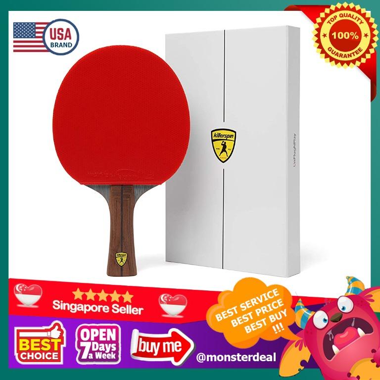 Authentic Pick Handle Type TSP Black Balsa 5.0 Table Tennis & Ping Pong Blade 