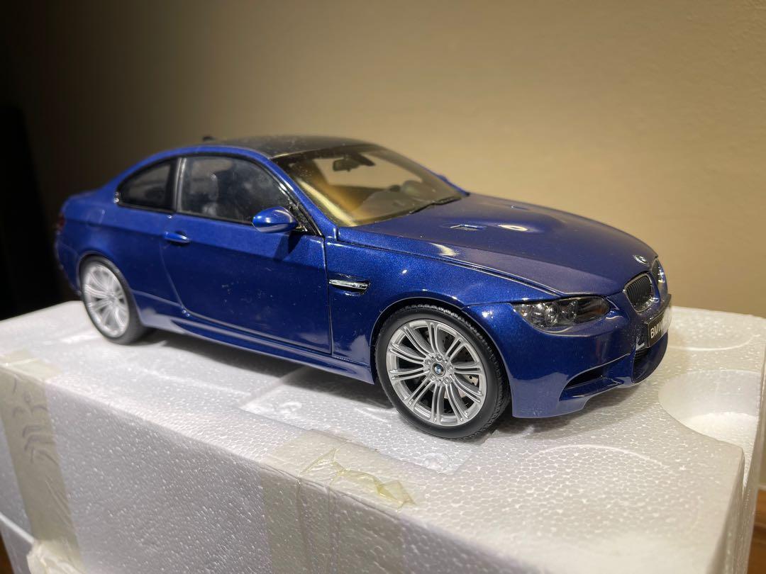 Kyosho 1/18 BMW E92 M3 Coupe Blue, Hobbies & Toys, Toys & Games on