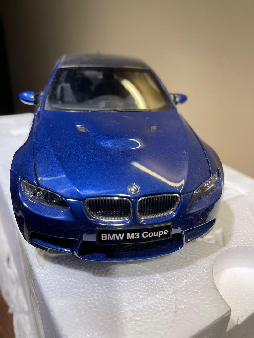 Kyosho 1/18 BMW E92 M3 Coupe Blue, Hobbies & Toys, Toys & Games on