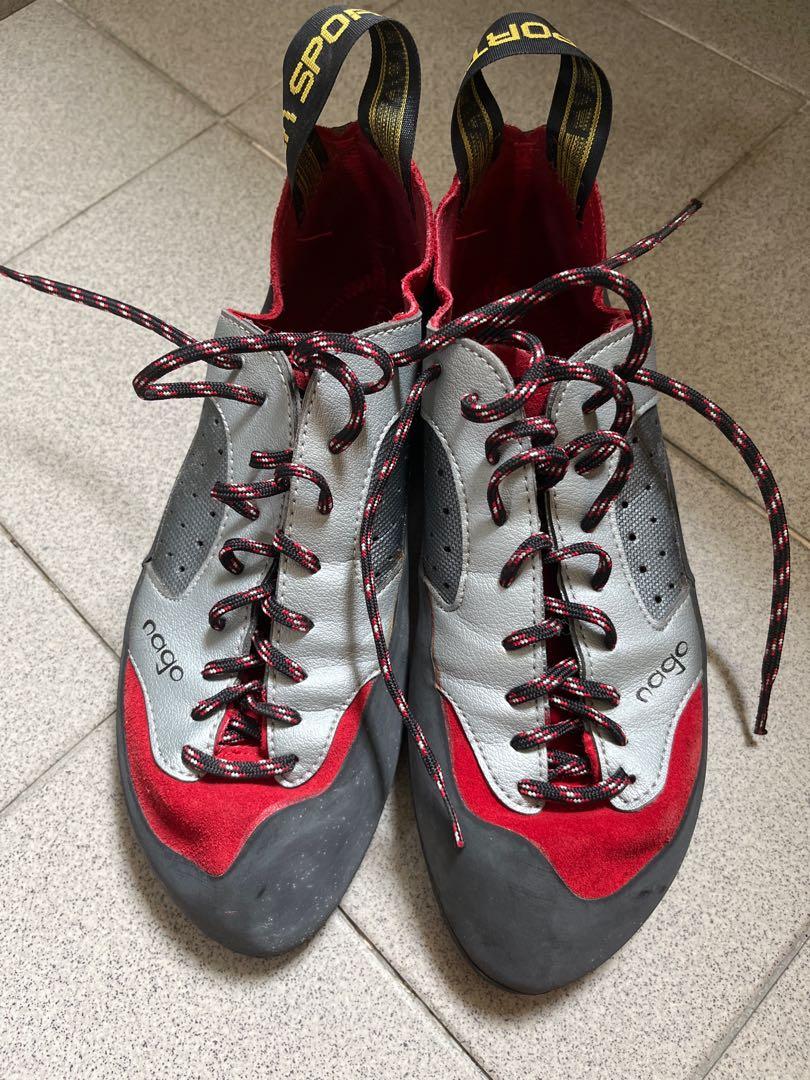 La Sportiva Nago Red size 41 Sports Equipment Other Sports Equipment and Supplies on Carousell