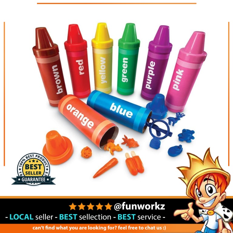 Learning Resources Rainbow Sorting Crayons 65 Pieces, Babies & Kids