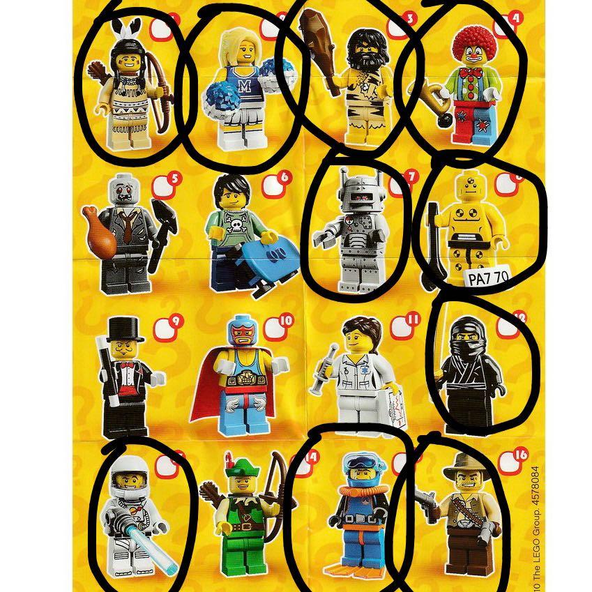 Cheapest lego minifigures 2025