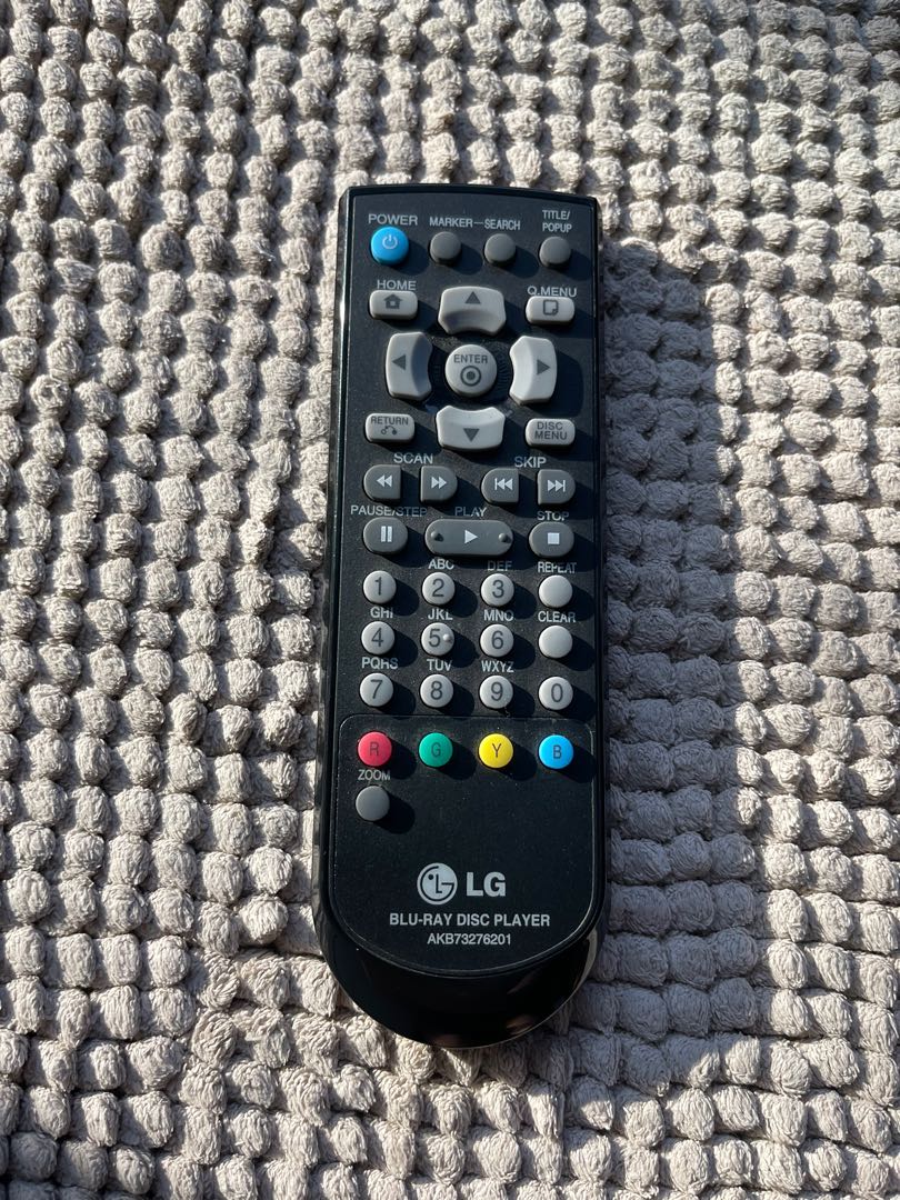 LG Bluray Player Remote Controller, TV & Home Appliances, TV