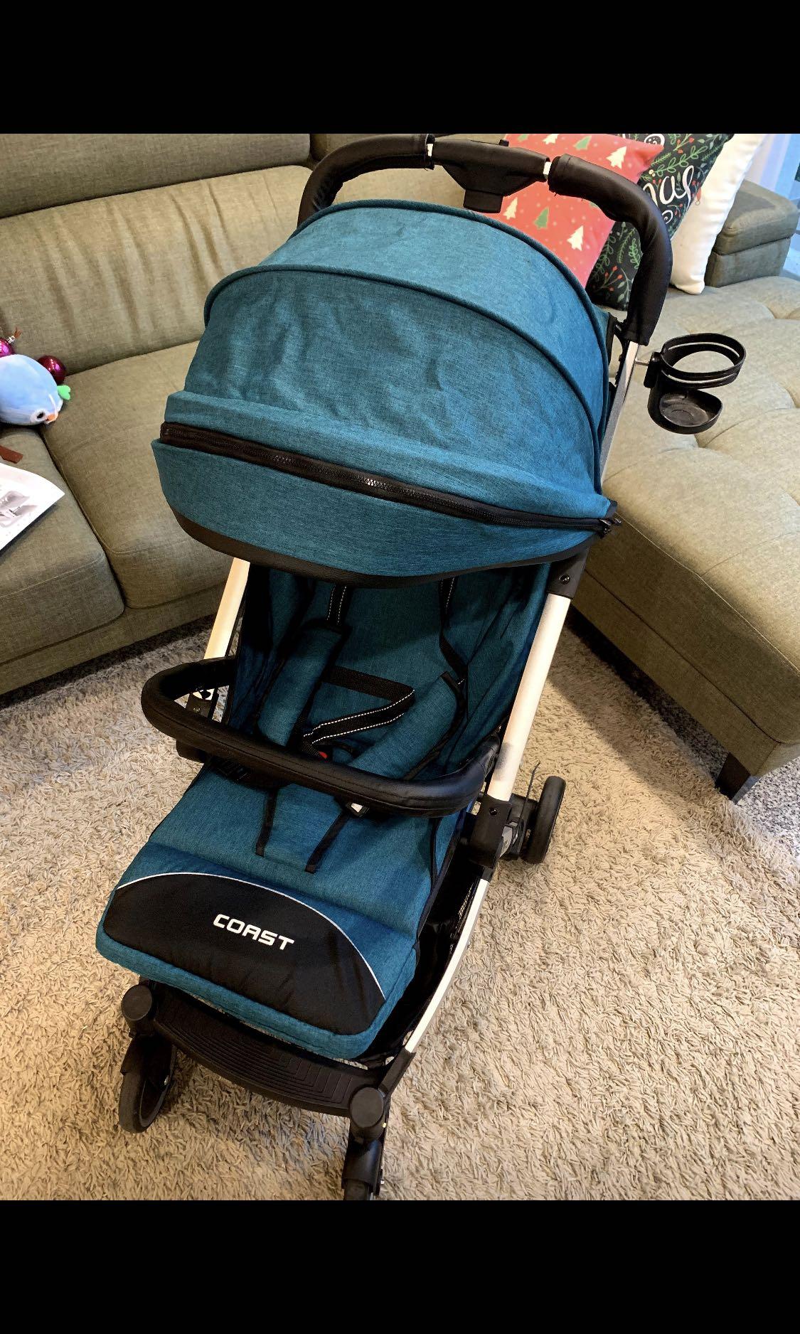 Lightly Used Luggage Stroller Pliko Coast Babies Kids Going Out Strollers on Carousell