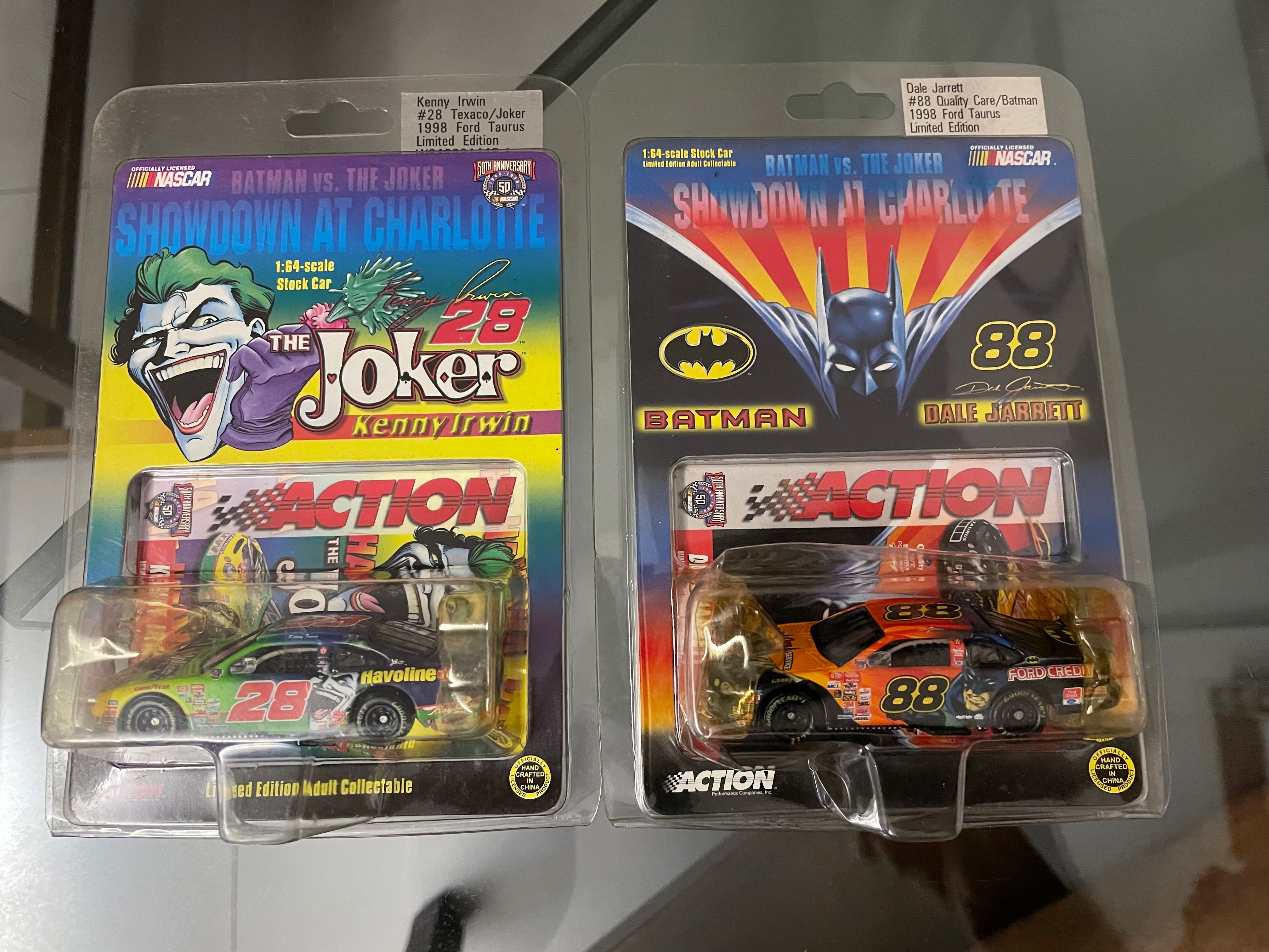 Limited Edition ‘Batman and Joker’ Nascar Race Car Model