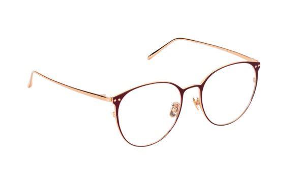 Linda Farrow X Puyi Titanium Glasses 眼鏡框, 女裝, 手錶及配件 