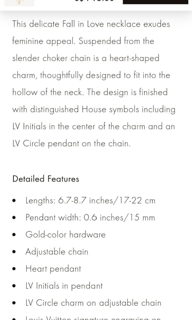 Louis Vuitton 2021-22FW Fall In Love Earrings Pm (M00463)