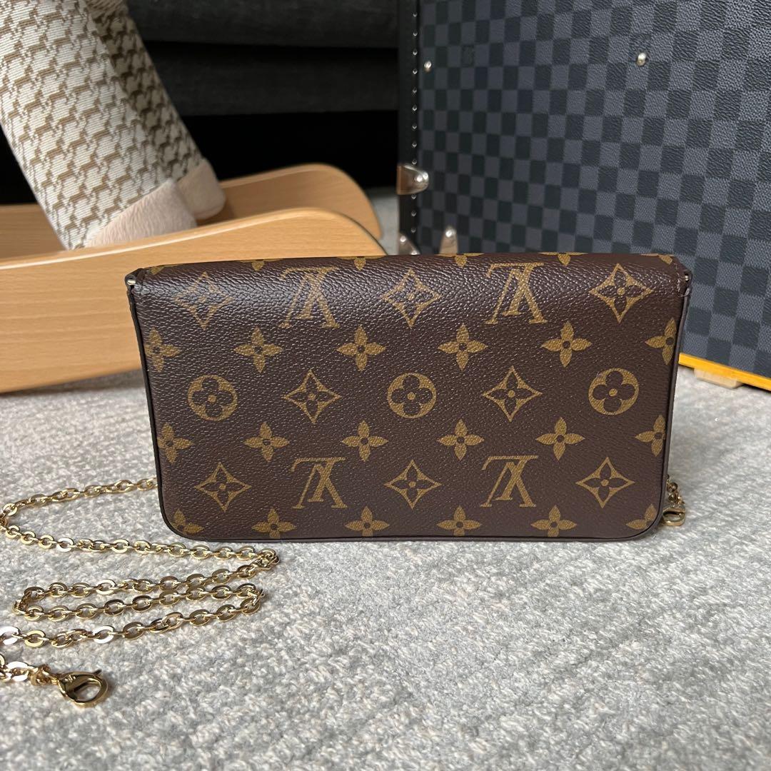 Louis Vuitton Limited Edition Pochette Felicie Monogram Yellow Vivienne in  New York, Luxury, Bags & Wallets on Carousell